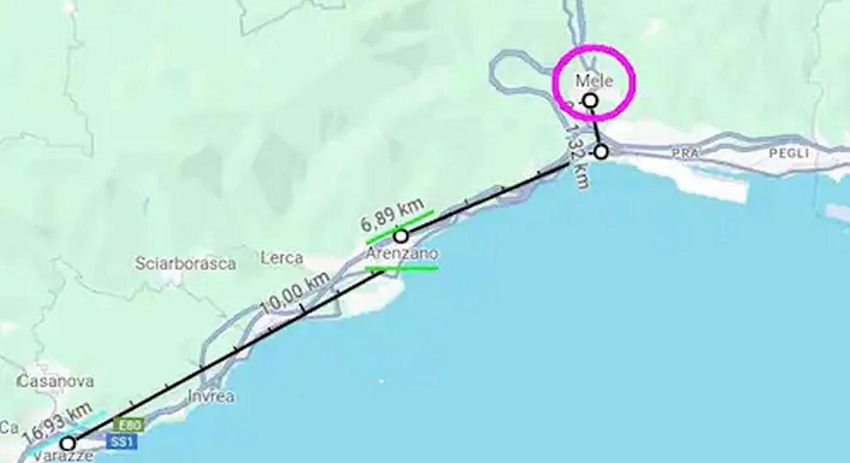 Voltri Genova Arenzano 2 K M Dal Mare Apartment Ngoại thất bức ảnh